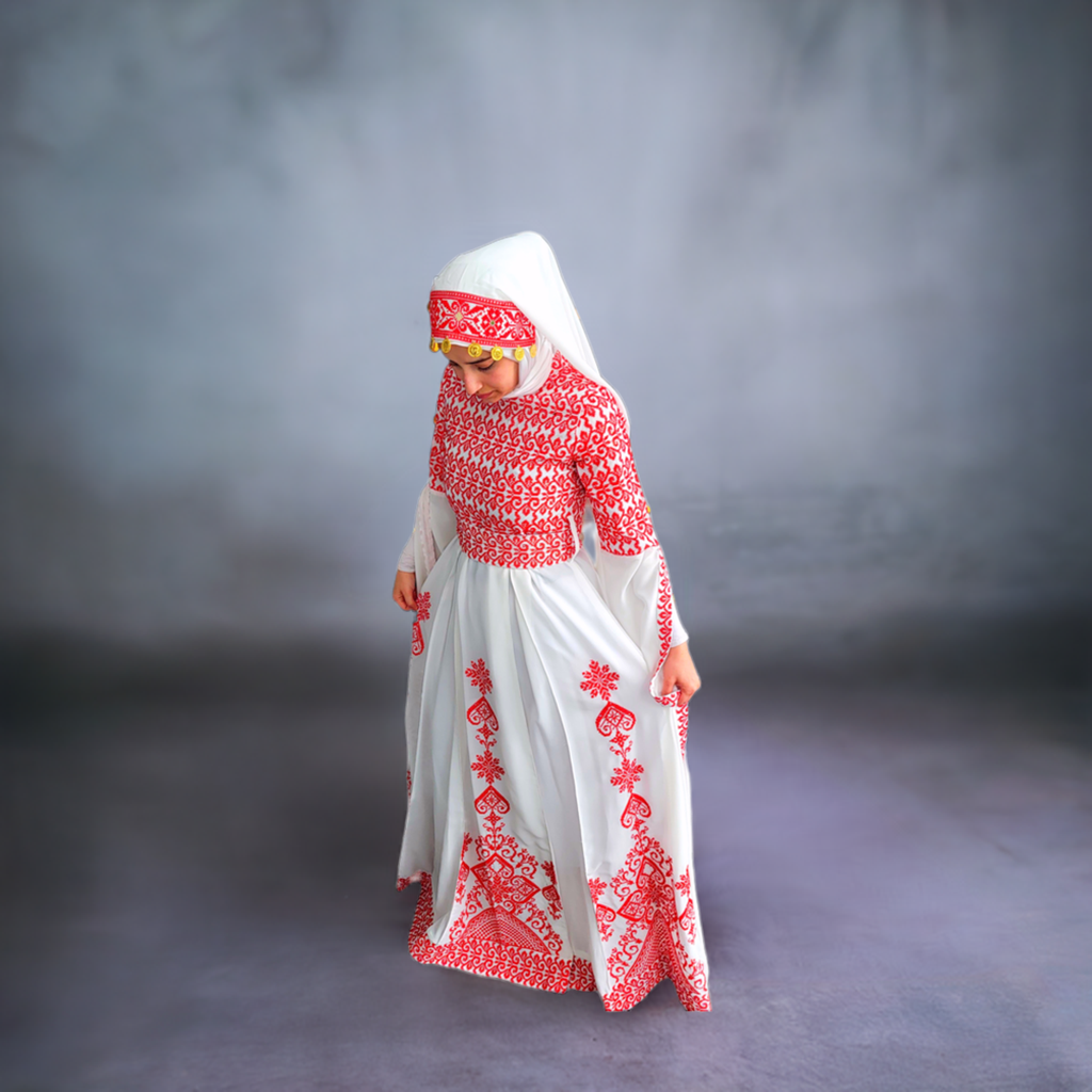 Palestanin Embroidered headband with coins Veil (3 colours)