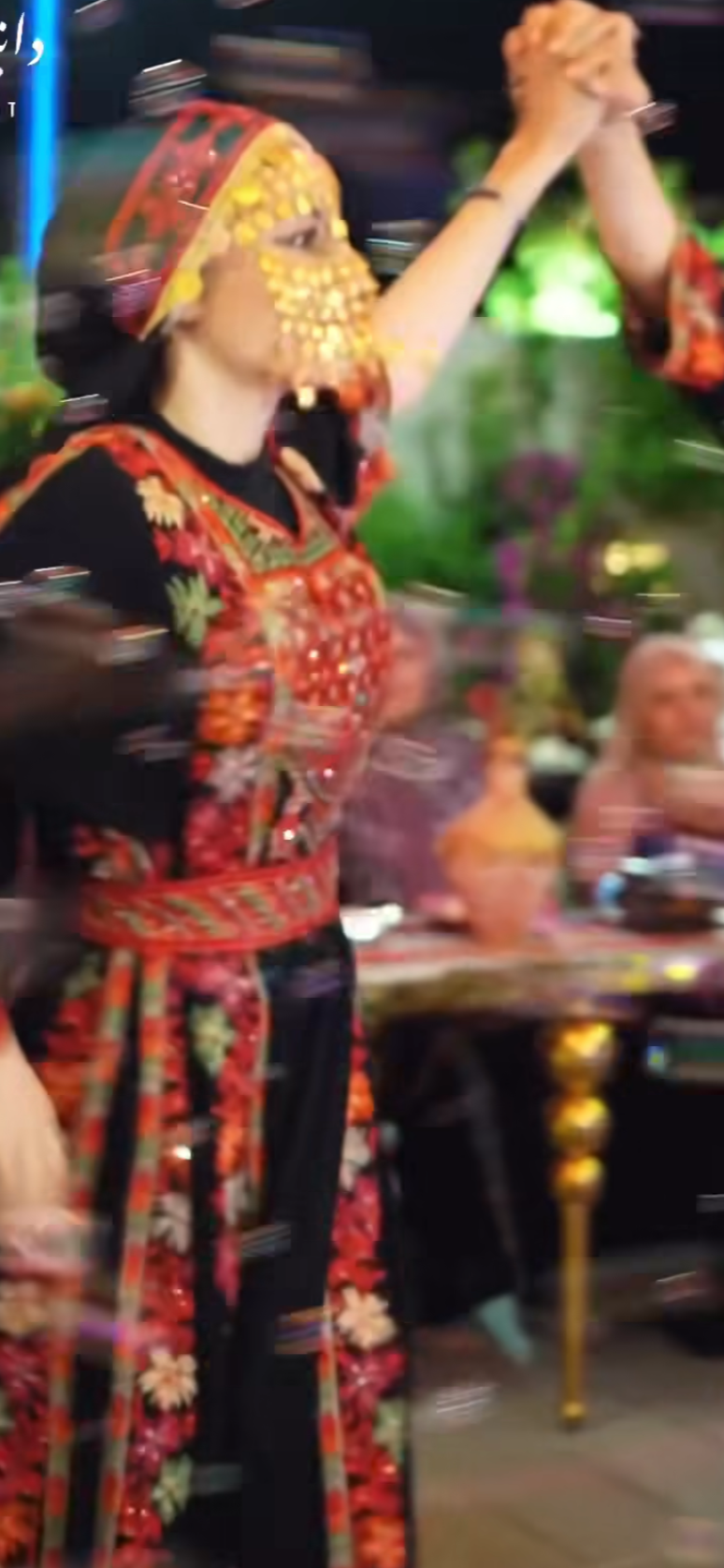 Hanan Multicolour Palestinian Thobe