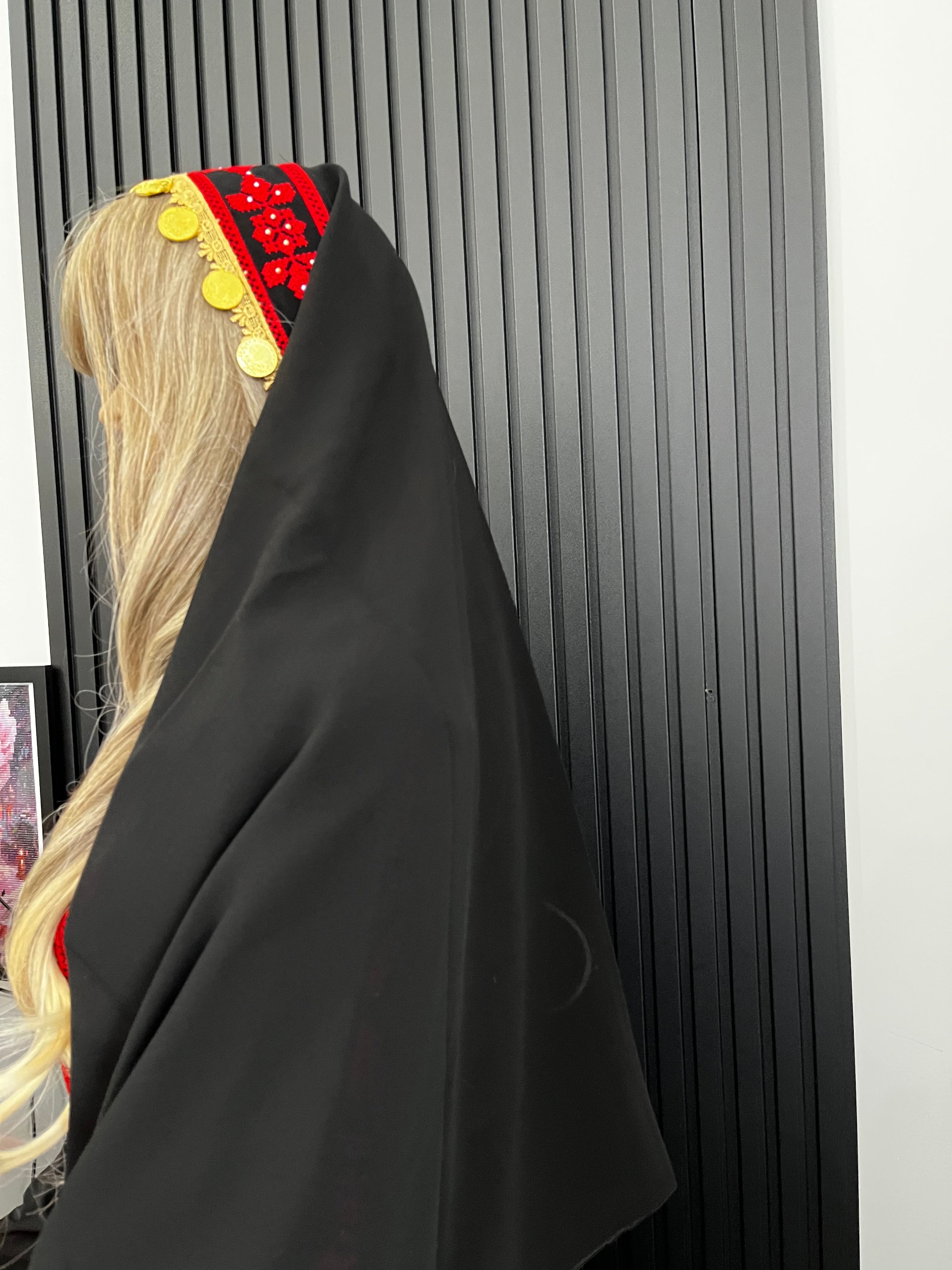 Palestanin Embroidered headband with coins Veil (3 colours)