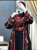 Hanan Multicolour Palestinian Thobe